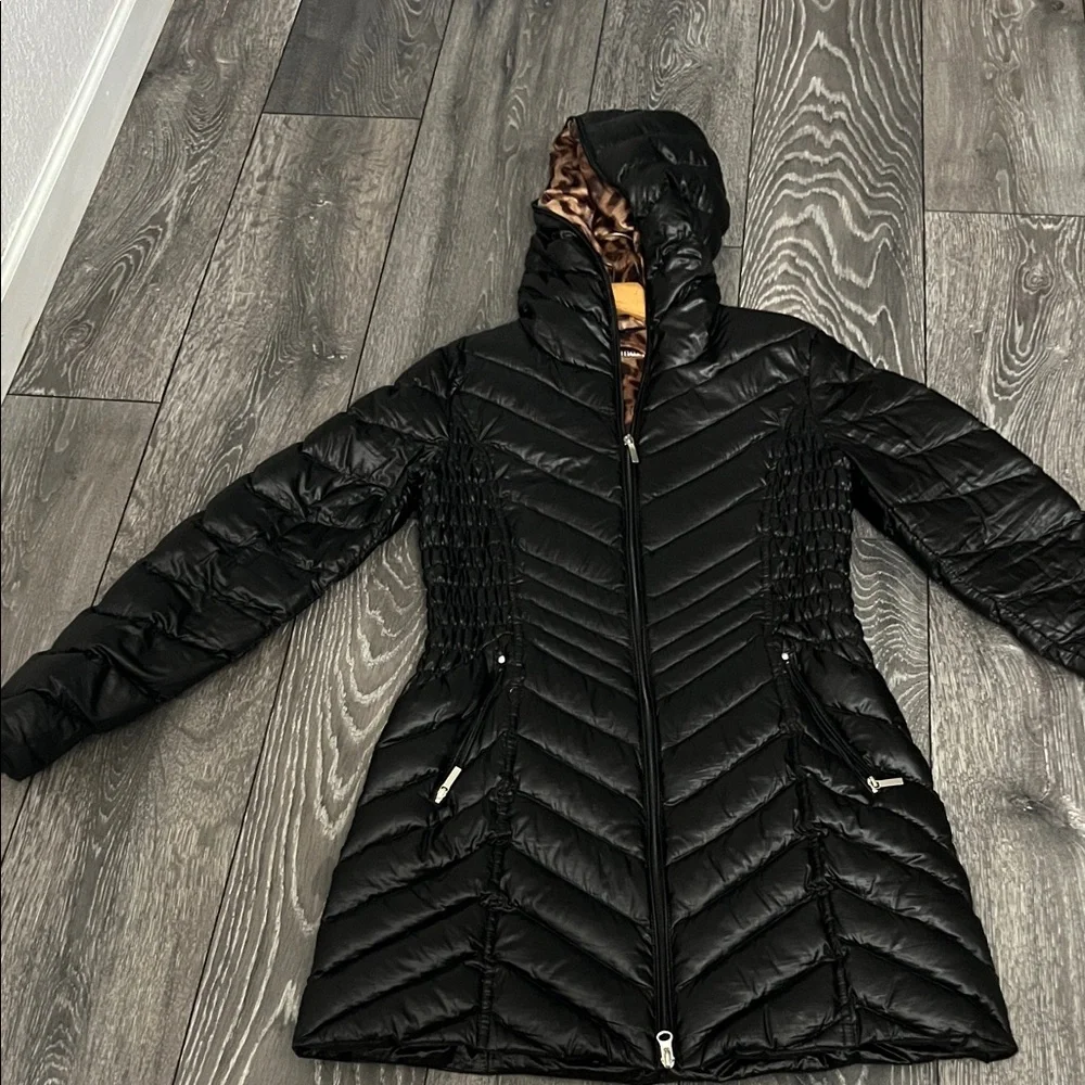 Laundry Black Puffer Coat - Picture 3 of 7
